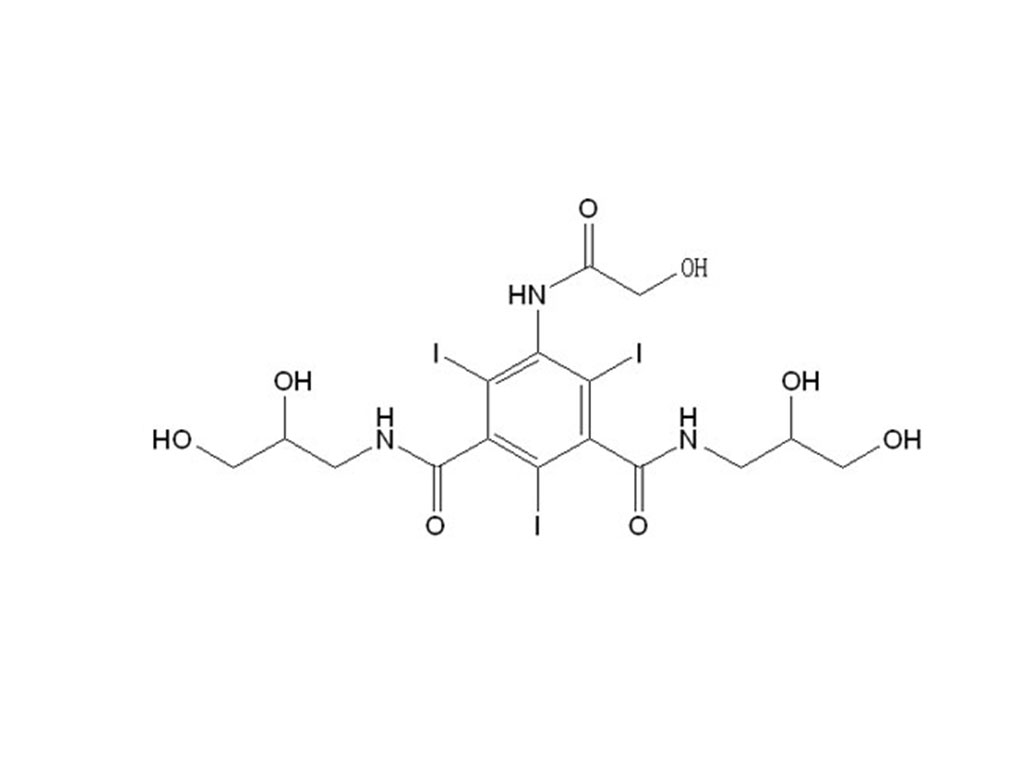 Ioversol Intermediário (baseado em ordem) N, N'-Bis(2,3-di-hidroxipropil)-5-(glicoloilamino)-2,4,6-triiodoisoftalamida